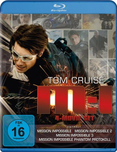 Tom Cruise - Mission: Impossible - M:I 4-Movie Set (Mission: Impossible / Mission: Impossible 2 / Mission: Impossible 3 / Mission: Impossible - Phantom Protokoll) [Blu-ray] - Preis vom 30.09.2026 09:01:18 h