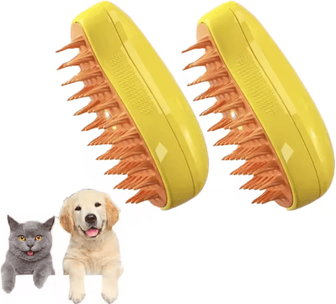 Inspire Picks SteamMist 3 in 1 Pet Grooming Brush For Cats & Dogs v