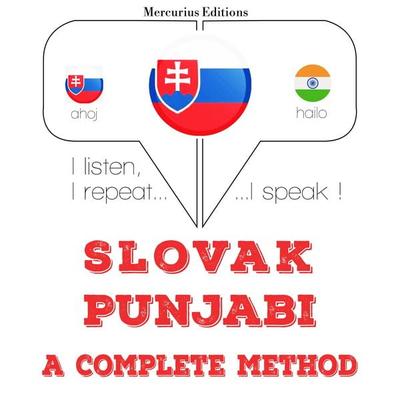 Slovenský - Punjabi: kompletná metóda - JM Gardner, Audio, 9782821143241