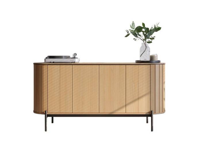 Compleo Kommode 168 cm breit, Sideboard modern, hohe Füße RATTAS