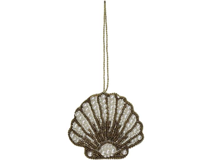 Weihnachtsbaumhänger Magic Moments gold Polyester/Glasperlen - Weihnachtsbaumhänger