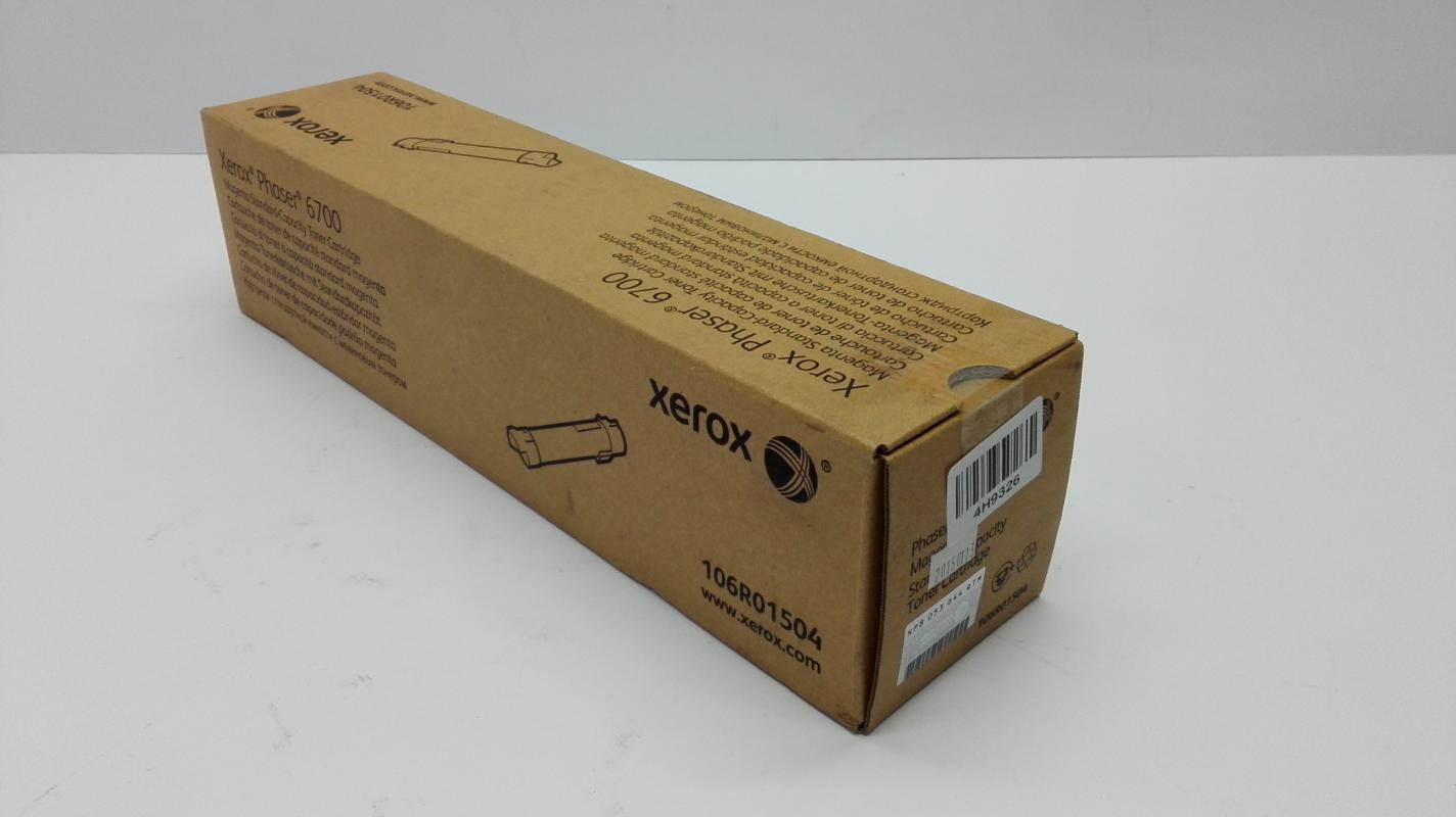 Xerox Toner 106R1504 PH6700 Magenta Standaard