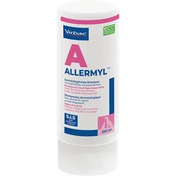 VIRBAC allermyl 250ml Dermatologisches Shampoo für Hunde und Katzen