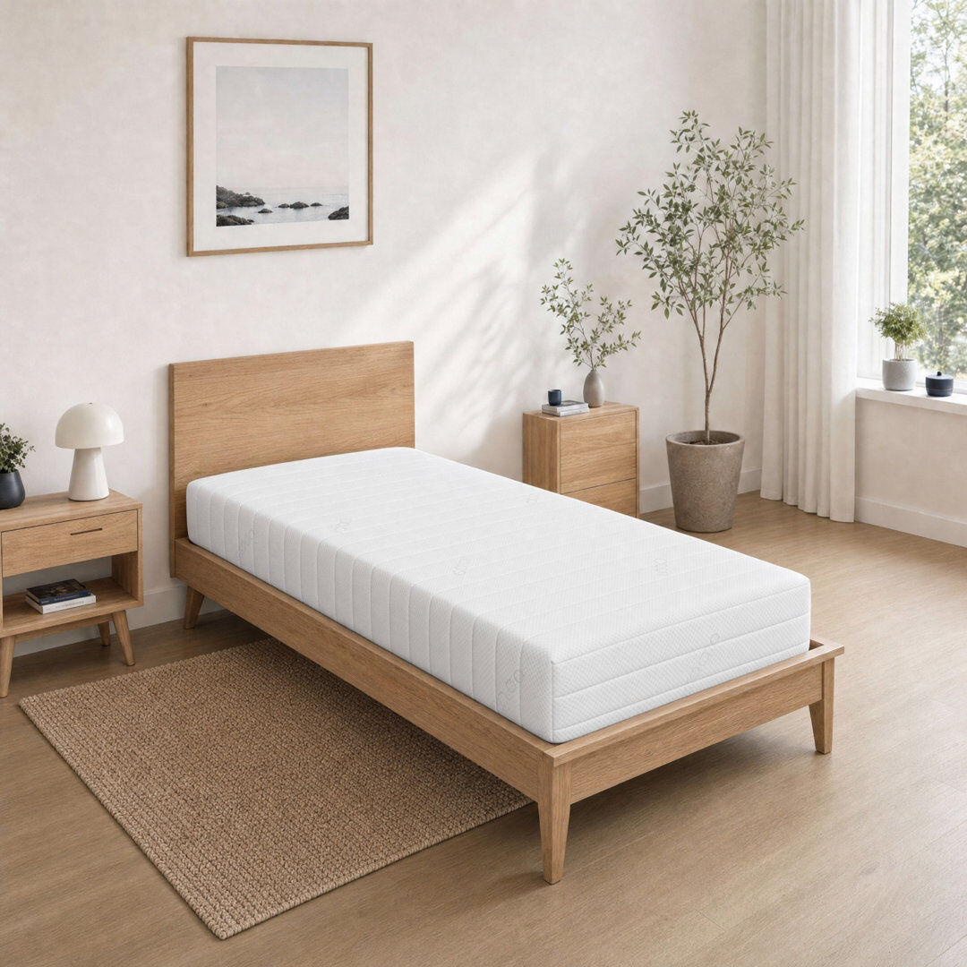 Viscotherapy Balance 20cm Firm Ortho Support Foam Mattress Single (3')
