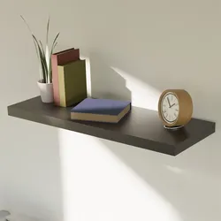 Mojawo Wandboard Wandregal Bücherregal Regal freischwebend MDF PVC B60cm