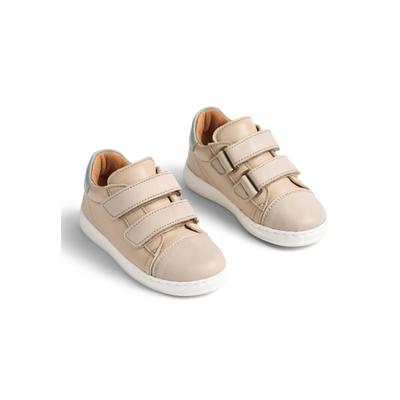 Sneaker WHEAT "WHEAT Sneaker Velo", Mädchen, Gr. 24, eggshell aqua, Leder, unifarben, Schuhe Sneaker