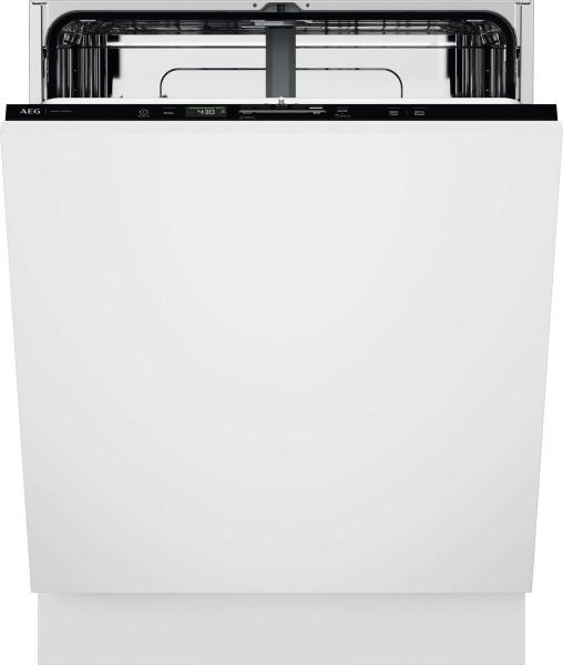 AEG HAUSGERÄTE GeschirrspÃ1/4ler vollint. 60cm 8Pr. AqCo. SatCl. C schwarz