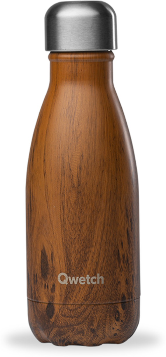 Isolierflasche 26 cl - QWETCH, recycelter Edelstahl, doppelwandig - Kusmi Tea