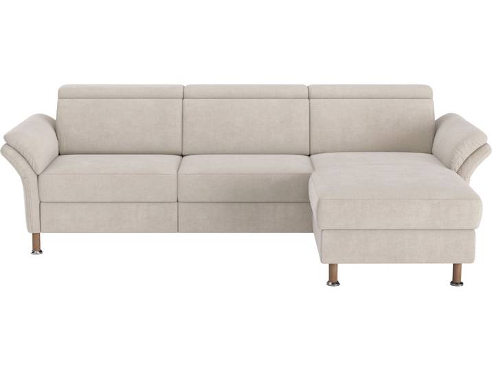 Ecksofa, Polyester, Beige, 260×172 cm, Mit Relaxfunktion, Klassisch, Home Affaire
