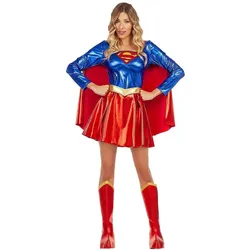 Metamorph Sexy Supergirl Kostüm (S)