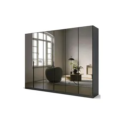 Drehtürenschrank   ¦ grau ¦ Maße (cm): B: 271 H: 210
