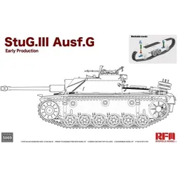 Rye Field Model StuG. III Ausf. G Early Production with workable track links