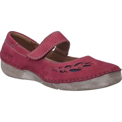 Ballerina JOSEF SEIBEL "Fergey 58, orchidee", Damen, Gr. 41, lila (orchidee), Obermaterial: 100% Rindsleder Leather cow., Schuhe Ballerina