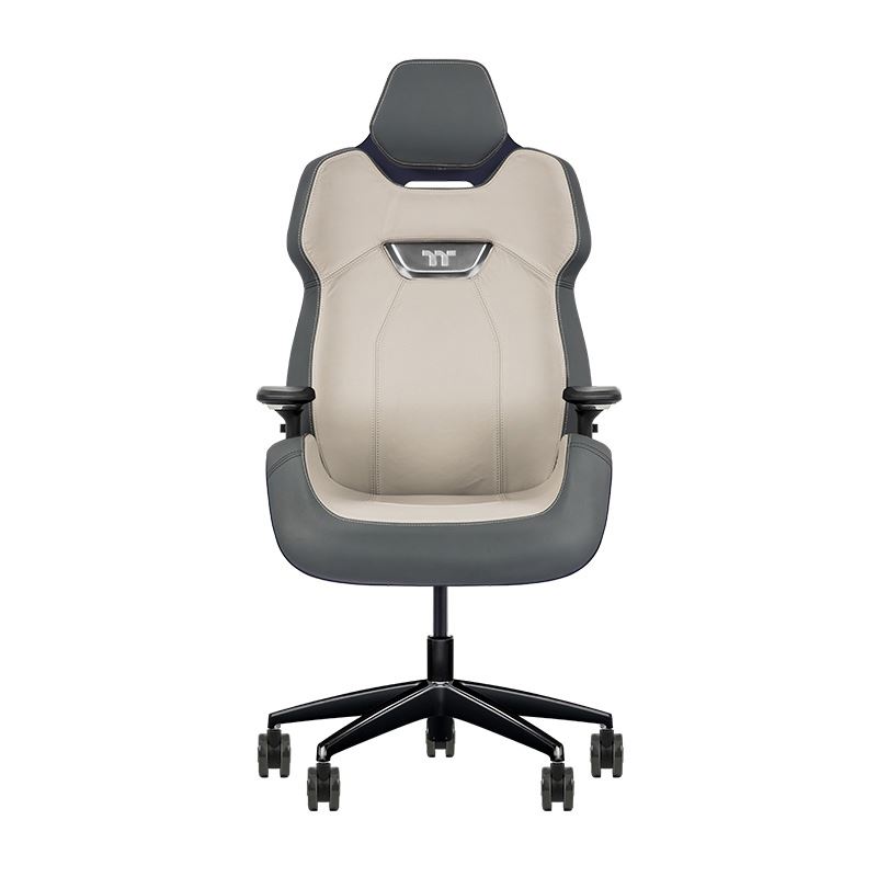 Thermaltake Argent E700 Future Dusk with Slate Gray Crayon Real Leather chair