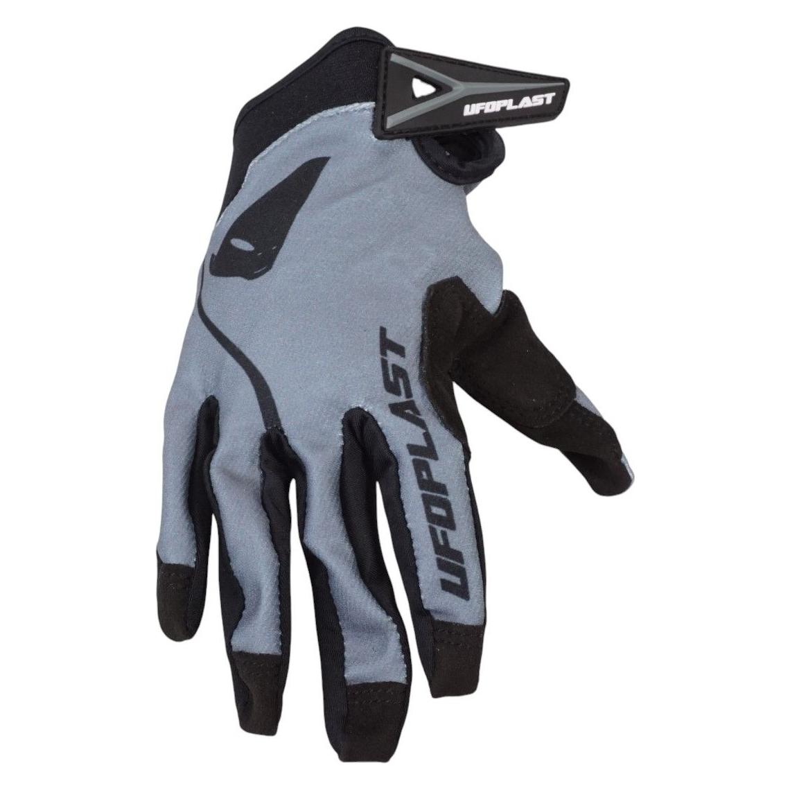 Ufo Plast UFO SKYLINE Kinder-Motocrosshandschuhe, Grau, Grösse M - Kollektion 2025/2026 (GL13004EM)