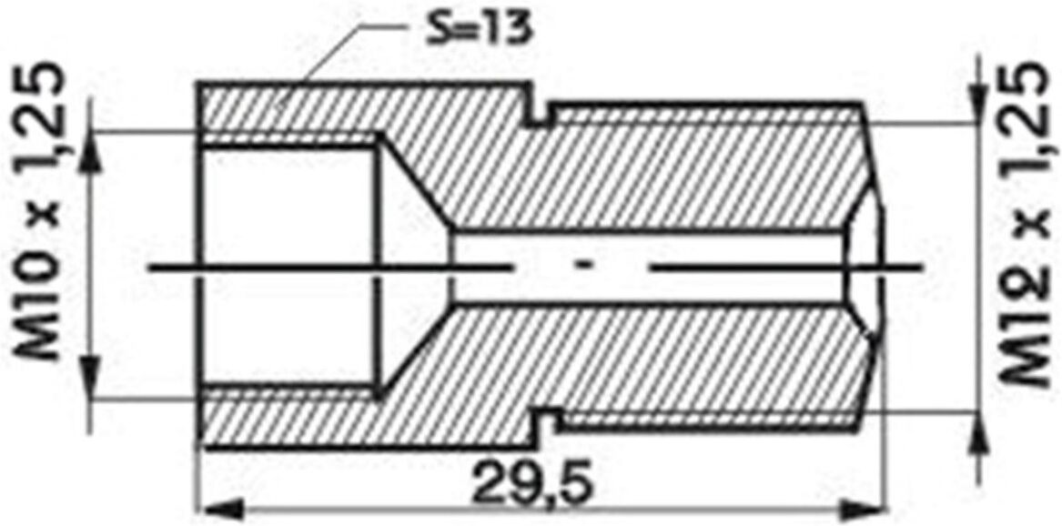 Bauteil der Bremsleitung WP WP5-600-144