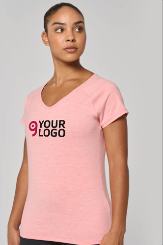 T-shirt sportiva donna eco-sostenibile Personalizzate o neutre PROACT®