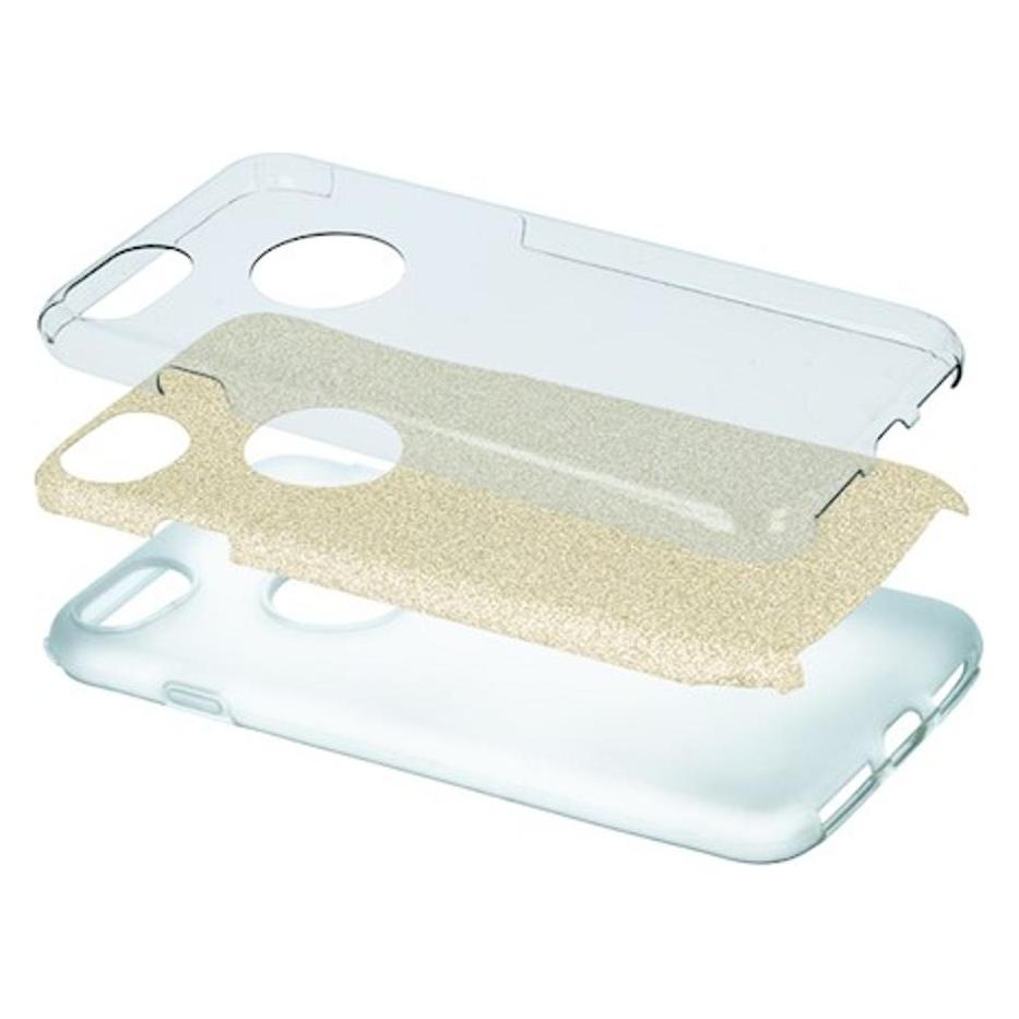 OEM Glitter 3in1 Hülle für Xiaomi Mi 11 Lite 4G / Mi 11 Lite 5G / 11 Lite 5G NE gold (Xiaomi Mi 11 Lite, Xiaomi Mi 11 Lite 5G) (33469336)
