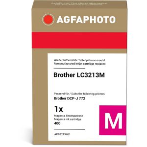 AgfaPhoto kompatibel für Brother LC-3213M, 400 Seiten, magenta,  Tinte