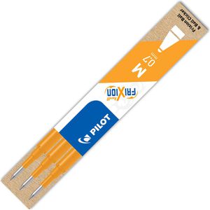 Pilot Tintenrollermine Frixion Ball Clicker 0.7, BLS-FR7, 0.35 mm, Schreibfarbe apricot, 3 Stück