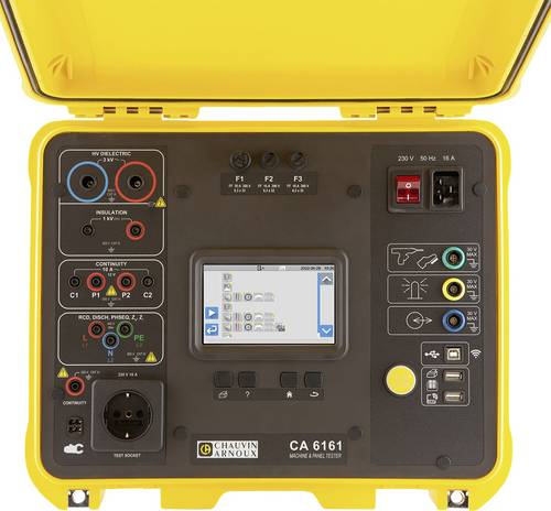 Chauvin Arnoux CA 6161 Maschinentester VDE-Norm 0113, 0413, 0600, 0660