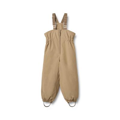 Latzhose WHEAT "WHEAT Ski Pants Sal", Mädchen, Gr. 98, Normalgrößen, walnut, 100% Polyester (Recycelt), normal, Hosen
