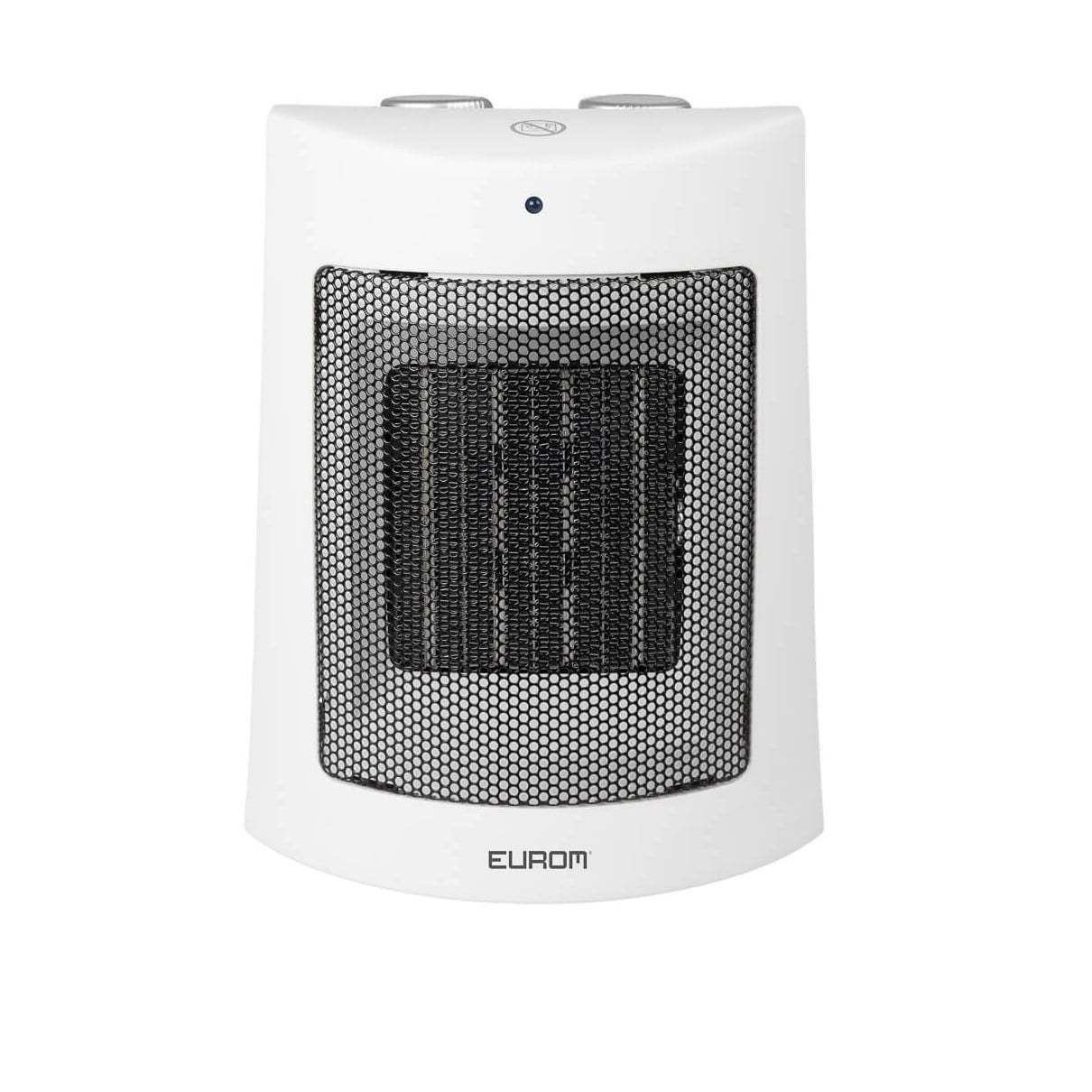 Eurom PTC 1500 Elektrische keramische kachel met ventilator, Zwart en Wit