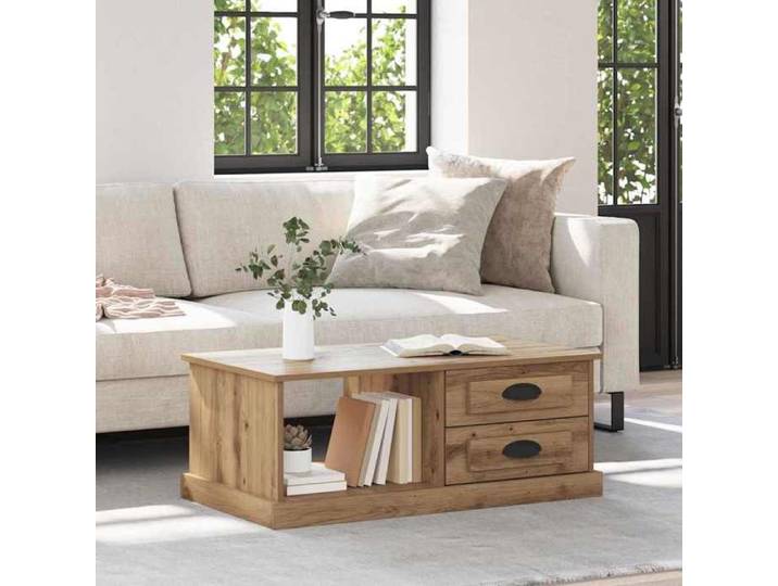 Table de Canapé Magnifique - Marron Table basse - Pour Salon chambre - Chêne artisanal 90x50x35cm - bois d'ingénierie CL8598376