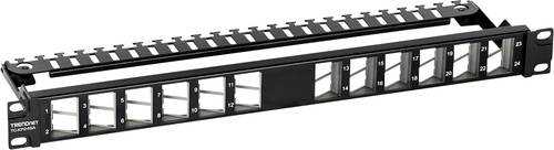 TrendNet TC-KP24SA Netzwerk-Patchpanel 483mm (19") 1 HE Schwarz
