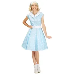 buttinette Rock'n'Roll-Kleid, pastellblau