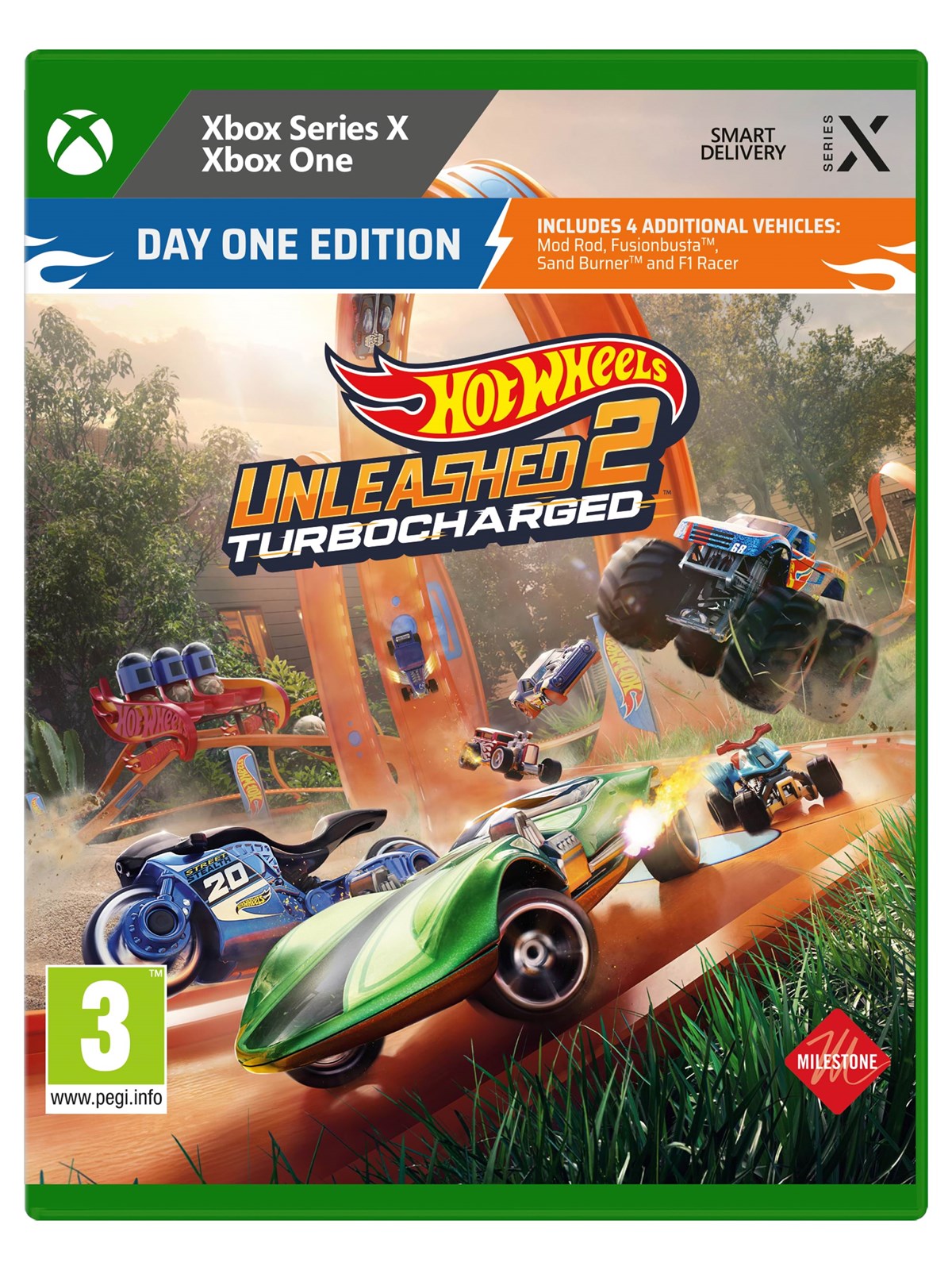 Hot Wheels Unleashed 2 - Turbocharged (Day One Edition) - Microsoft Xbox One - Rennspiel - PEGI 3