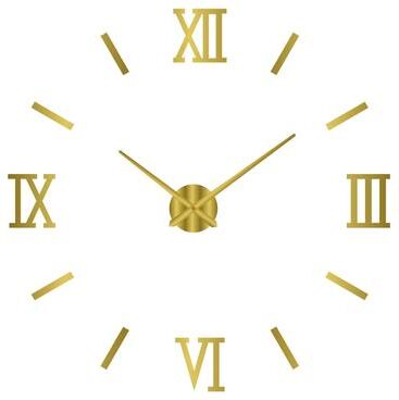 Uplift Picks Modern 3D Wall Clock With DIY Acrylic Mirror Design 16 3 D (100 130cm)