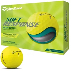 Taylor Made Soft Response Golfball 12er gelb