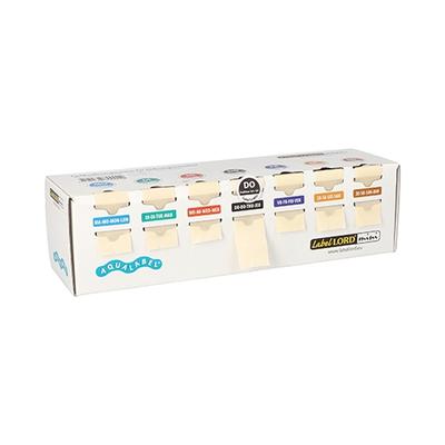 16x `LabelLord` Etiketten Mini `Aqualabel` haltbar bis