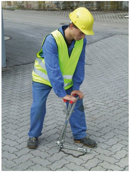 PROBST Extracteur de pierres SZ, 90-330 mm avec dispositif de verrouillage (51800030)