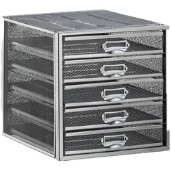 Relaxdays, Schreibtisch Accessoire, Schubladenbox