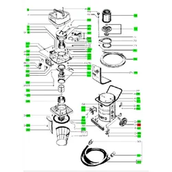 Festool Radkappe für SR 15 E 230V