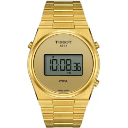 Tissot T137.463.33.020.00 Herren-Armbanduhr PRX Digital 40 Goldfarben