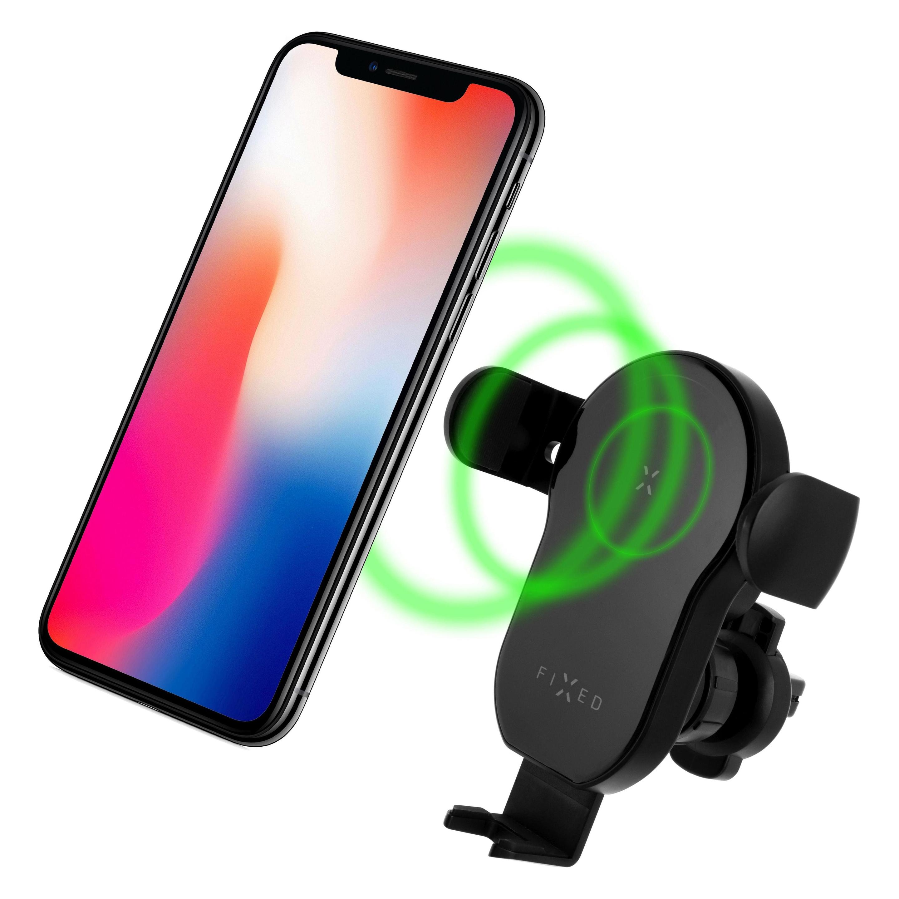 Fixed Car phone holder, Matic, Black (FIXMAT-BK)