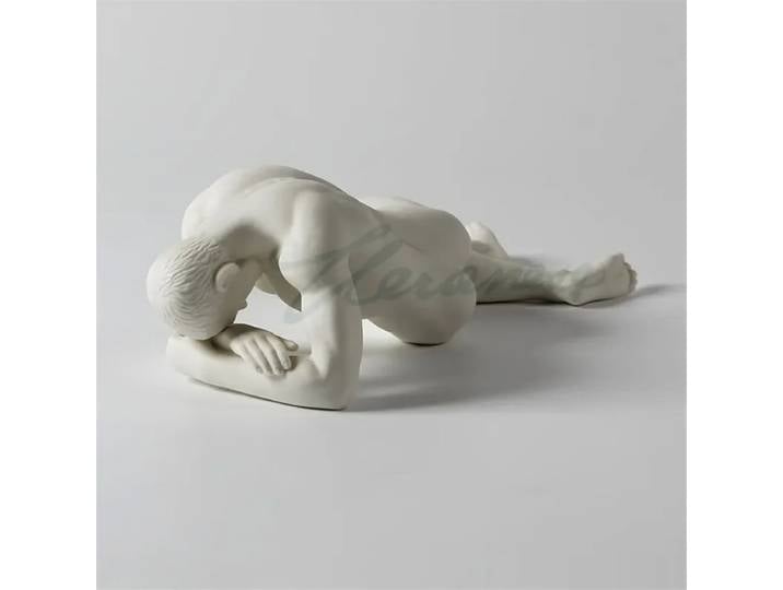 Statue d'Art Moderne en Céramique, Sculpture Abstraite d'Art Corporel aux, Décor de Maison, Artisanat d'Nik, Figurine de Bureau