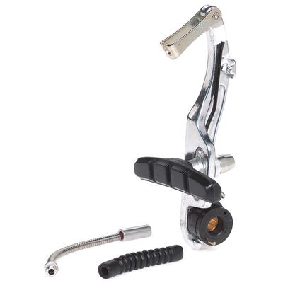 Bremsgriff PROPHETE "Alu-V Bremskörper", silber (silberfarben), BremsgriffeB:6cm H:6cm L:19cm, Kunststoff, B:6cm H:6cm L:19cm