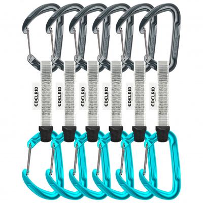 Edelrid - Pure Wire Set Sixpack - Express-Set Gr 10 cm grau