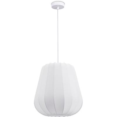 PACO HOME Pendelleuchte "HUGO PD1", weiß, 1, Ø 35cm H: 193,5cm, Leuchten, Pendelleuchte