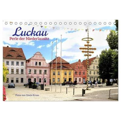 Luckau - Perle der Niederlausitz (Tischkalender 2027 DIN A5 quer), CALVENDO Monatskalender