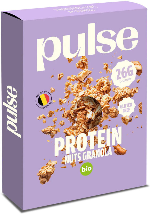 Pulse Protein Granola Protéiné Bio Noix 350 gr