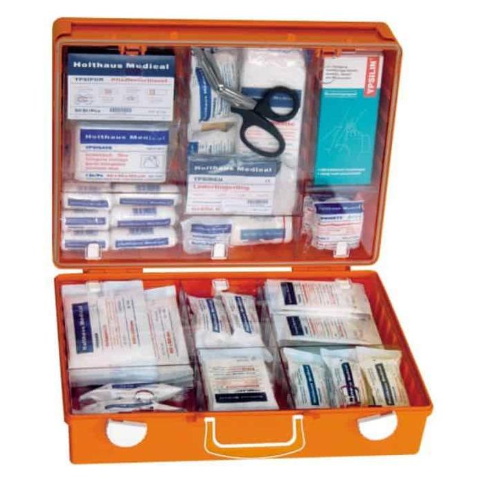 Holthaus Medical Erste-Hilfe-Koffer MULTI DIN 13169 orange (Verbandskasten) (67169)