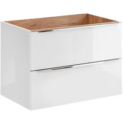 WASCHTISCHUNTERSCHRANK 80cm April Weiß