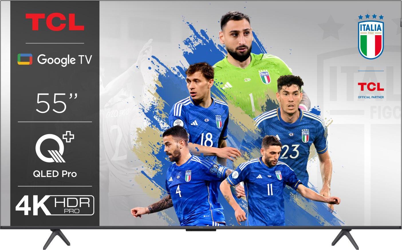 TCL C65 55C655, 139,7 cm (55"), 3840 x 2160 Pixel, QLED, Smart-TV, WLAN, Titan