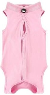 Uplift Treasures Soft Anti Licking Cat Recovery Jumpsuit pink s