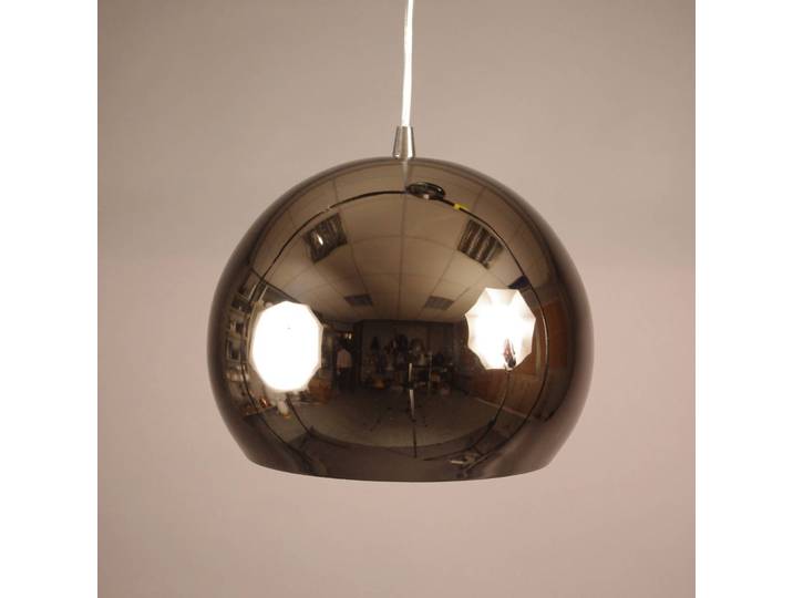 Aluminor Hängeleuchte Bulle, dimmbar, schwarz, für Wohn- / Esszimmer, Metall, Modern